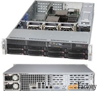 корпус серверный 2u supermicro cse-825tqc-r740lpb (8x3.5quot; hs bays,