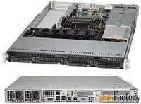 серверный корпус supermicro cse-815tq-r706wb 2x750w черный