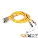 кабели межблочные аудио van den hul 3t the rock hybrid rca 0.8m