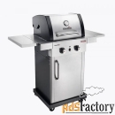 газовый гриль char-broil professional-2 стальной