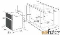 электрический духовой шкаф korting okb 482 crsn