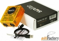 sunlite -ec - dmx-интерфейс (1024 каналов), usb type c, dmx in/out