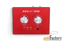 focusrite pro rednet am2 мониторный стерео модуль для аудио сети dante