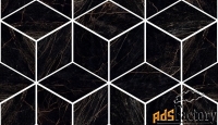 мозаика облицовочная керамогранит versace marble 2408330_mos.t3-3dnero