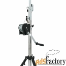 телескопический подъемник для ферм eurolite stt-400/85 winch stand tv/