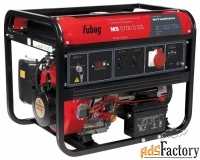 бензиновый генератор fubag ms 5700 d es (5100 вт)