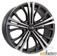 колесный диск oz racing cortina 9.5/20 5*130 et52 dia71.56 matt dark g