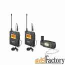 радиосистема saramonic uwmic9 tx9+tx9+rx-xlr9