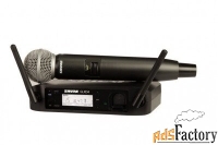 shure glxd24e/sm58 z2 2.4 ghz цифровая вокальная радиосистема с ручным