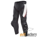 мотоштаны dainese delta 3 short/tall / черно-белый