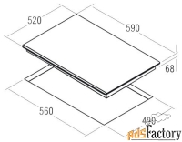 индукционная варочная панель cata ib 604 wh