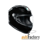 мотошлем agv k6 black ms