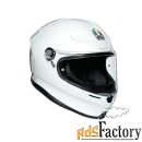 мотошлем agv k6 white l