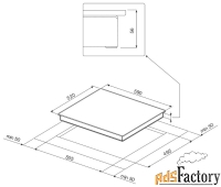индукционная варочная панель graude ik 60.0 ac