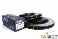 комплект перед. тормозные диски dba 42632s t3+колодки dc brakes str.s 