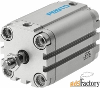 компактный цилиндр festo advu-100-25-a-p-a