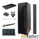 mdx-rack42-6х8-set-1g mdx шкаф 19quot; set1g серверный mdx 42u 600x800