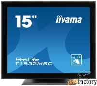 профессиональный жк дисплей (панель) iiyama t1532msc-b5x сенсорный