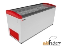 морозильный ларь frostor gellar fg 700e красный