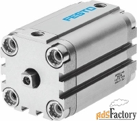 компактный цилиндр festo advulq-80-25-p-a