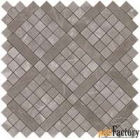 мозаика atlas concorde marvel pro wall grey fleury diagonal mosaic