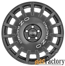 колесный диск oz racing rally racing 8x17/5x100 d68 et35 dark graphite