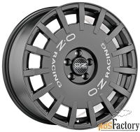 колесный диск oz racing rally racing 7x17/5x100 d68 et35 dark graphite