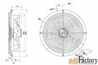 вентилятор осевой ebmpapst w4d400cp1230