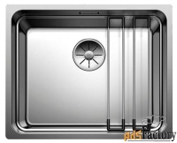 врезная кухонная мойка blanco etagon 500-u stainless steel 54х44см нер