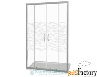 душевая дверь good door infinity wtw-td-150-w-ch