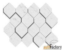 керамогранит atlas concorde (италия) marvel stone carrara pure mosaico