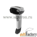 сканер штрих-кода zebra ds8108-sr6u2100sgw kit: usb (sr, белый, в комп