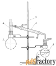 прибор д/перегонки кислот со штативом