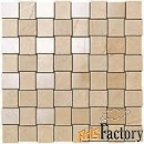 мозаика atlas concorde (италия) marvel beige net mosaic ascx 305x305 м