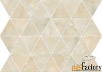 мозаика flaviker supreme wide mosaico triangoli onyx prestige 34x26