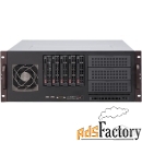 supermicro server chassis cse-842tqc-668b, 4u rackmount chassis, dual 