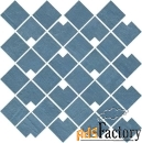 керамическая мозаика atlas concorde raw blue block 9rbb 28х28 см