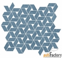 мозаика atlas concorde raw blue twist mosaico 36х33 9rtb