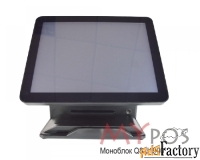 сенсорный pos-компьютер моноблок mypos q8 15.6quot; lcd, j1900, ram 4g