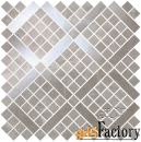 плитка atlas concorde marvel pro marvel grey fleury diagonal mosaic 9m