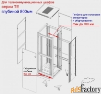 шкаф напольный netko te 6818.900