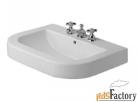 раковина duravit happy d 04176500301 65 см с покрытием wondergliss