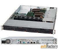 корпус supermicro cse-815tq-600wb 1u 600w