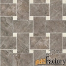 плитка versace marble 240535 mos.intrec. grig-bian nat/lap 29.1 x 29.1