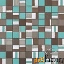 dwell turquoise mosaico mix (9dmt) 30.5x30.5