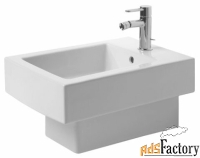 биде подвесное duravit vero 223915-wg (белый) с горизонтальным выпуско