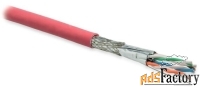 hyperline sftp4-c7-s23-in-lszh-rd-500 (500 м) кабель витая пара, экран