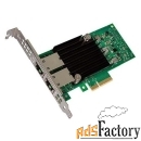 сетевая карта intel original x550t2blk 2xrg45 10gb/s pci-e 3.0x8 low p