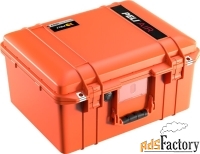 pelican 1557airnf,wl/nf,orange,peli защитный кейс peli air пустой