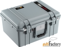 pelican 1557airnf,wl/nf,silver,peli защитный кейс peli air пустой